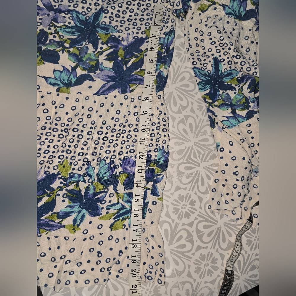 💙 Free People Paradise Jumpsuit – Blue & White – Size Large - Picture 15 of 15